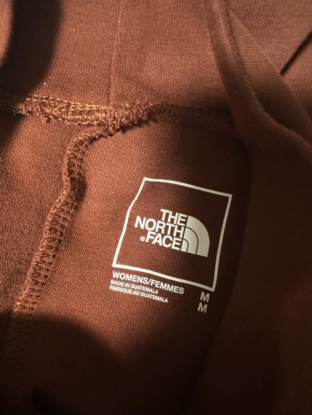 The North Face Rust Brown Mock Neck Long Sleeve Top - Women's Medium - Picture 7 of 8